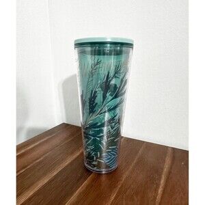 Starbucks "The Evergreen State" WASHINGTON Tree Cold Cup Tumbler 24 oz NO STRAW